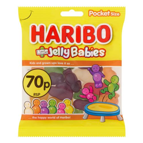 HARIBO LITTLE JELLY BABIES PMP 70P 60G