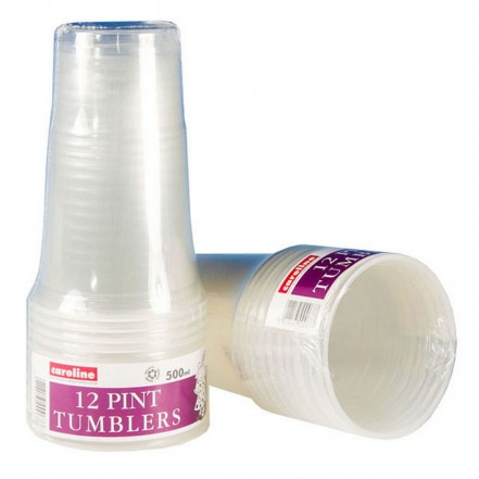 CAROLINE TUMBLER PINT 10PACK