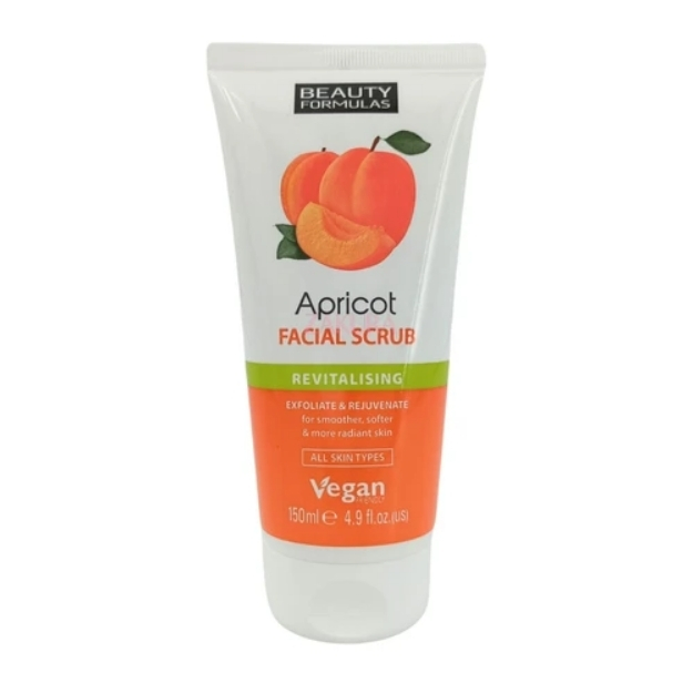BEAUTY FORMULAS APRICOT FACIAL SCRUB 150ML
