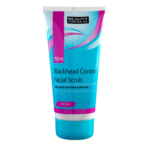 BEAUTY FORMULAS BLACKHEAD CONTROL FACIAL SCRUB 150ML