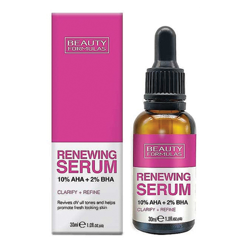 BEAUTY FORMULAS RENEWING AHA BHA SERUM 30ML