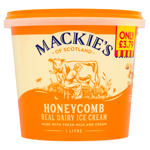 MACKIE'S OF SCOTLAND HONEYCOMB PMP £3.79 1L