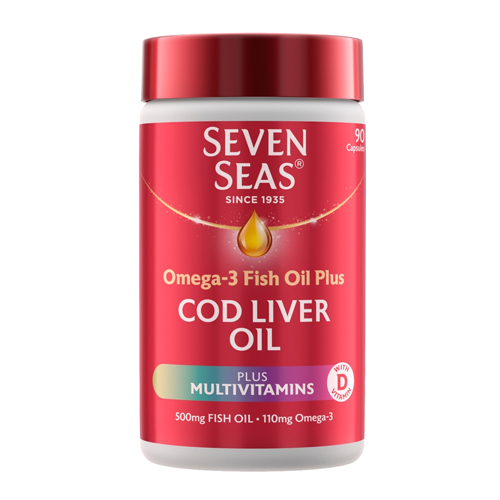 SEVEN SEAS COD LIVER OIL MULTIVITAMINS 90S