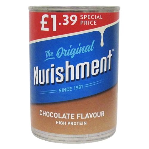 NURISHMENT CHOCOLATE PMP £1.39 400G