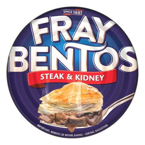 FRAY BENTOS STEAK & KIDNEY PIE 425G