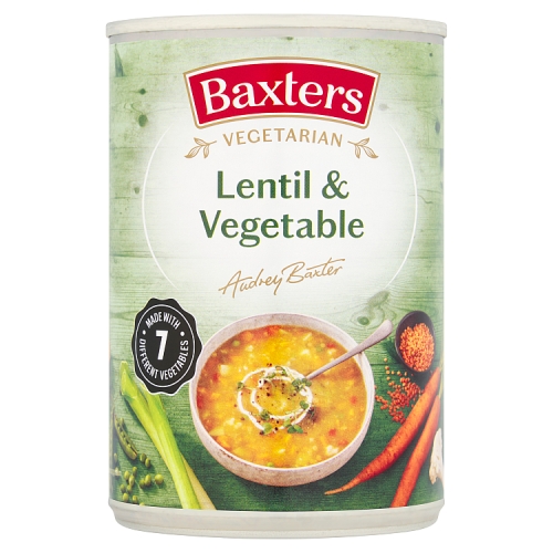 BAXTERS VEGETARIAN LENTIL & VEGETABLE 400G
