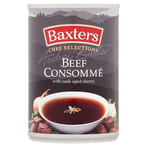 BAXTERS LUXURY BEEF CONSOMME SOUP 400G