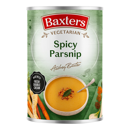 BAXTERS VEGETARIAN SPICY PARSNIP 400G