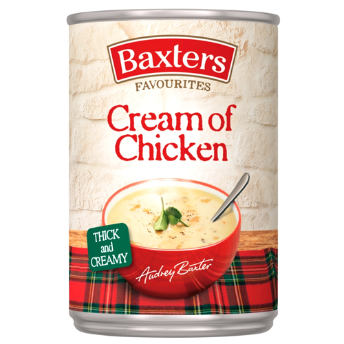 BAXTERS FAVOURITES CREAM OF CHICKEN 400G