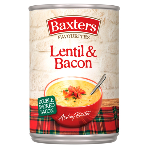 BAXTERS FAVOURITE LENTIL & BACON 400G