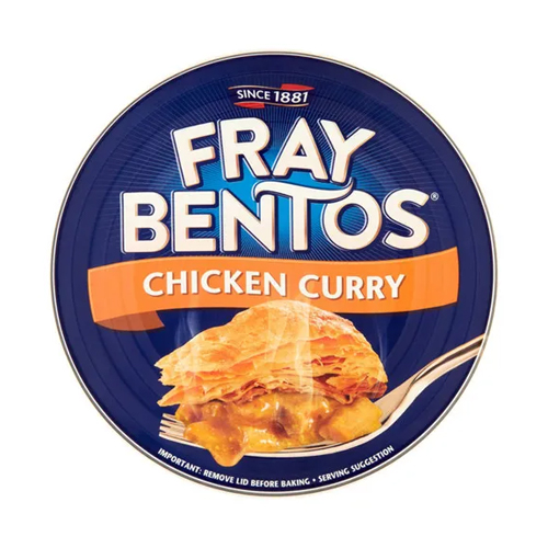 FRAY BENTOS CHICKEN CURRY PIE 425G