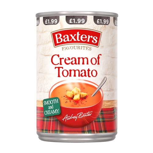 BAXTERS FAVOURITE TOMATO SOUP PMP £1.99 400G
