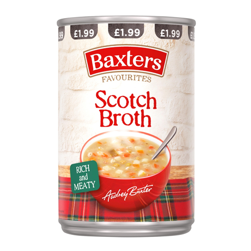 BAXTERS FAVOURITE SCOTCH BROTH PMP £1.99 400G