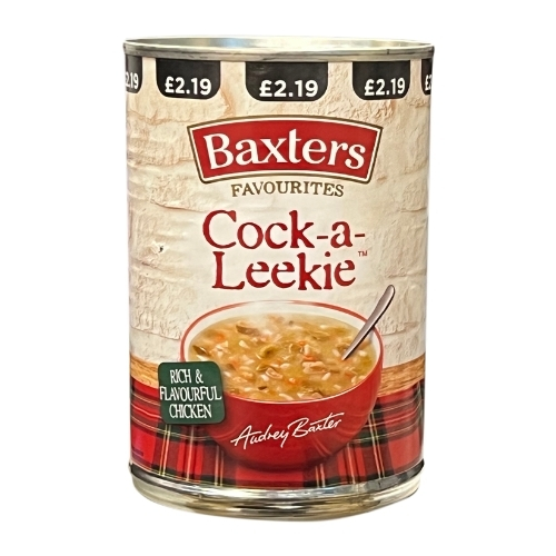 BAXTERS FAVOURITES COCK-A-LEEKIE PMP £2.19 400G