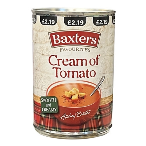 BAXTERS FAVOURITE TOMATO SOUP PMP £2.19 400G