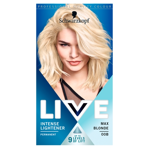 SCHWARZKOPF LIVE COLOUR XXL 00B MAX BLONDE 60ML