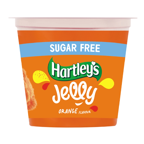 HARTLEY'S NO ADDED SUGAR ORANGE RTE JELLY POT 115G