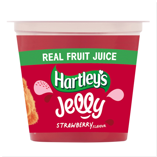 HARTLEY'S JELLY STRAWBERRY RTE 125G
