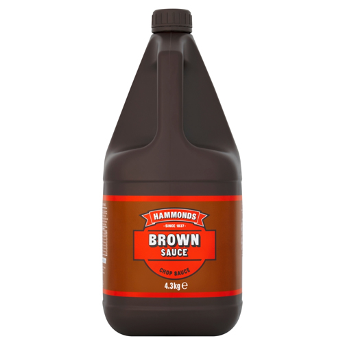 HAMMONDS CHOP BROWN SAUCE 4.3KG