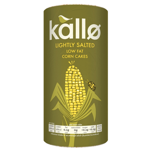 KALLO CORN CAKES CIRCULAR 130G