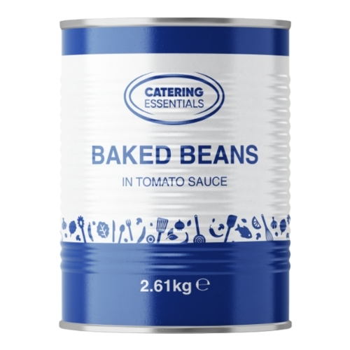 CATERING BEANS IN TOMATO SAUCE 2.61KG