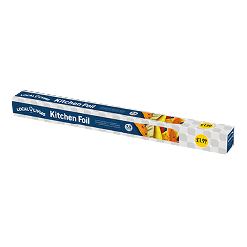 LOCAL LIVING KITCHEN FOIL PMP £1.99 450MM