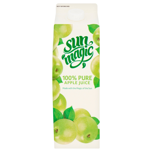 SUNMAGIC 100% PURE APPLE JUICE 1L