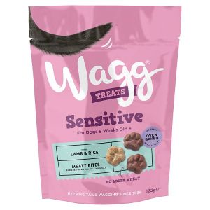 WAGG DOG SENSITIVE TREATS 125G
