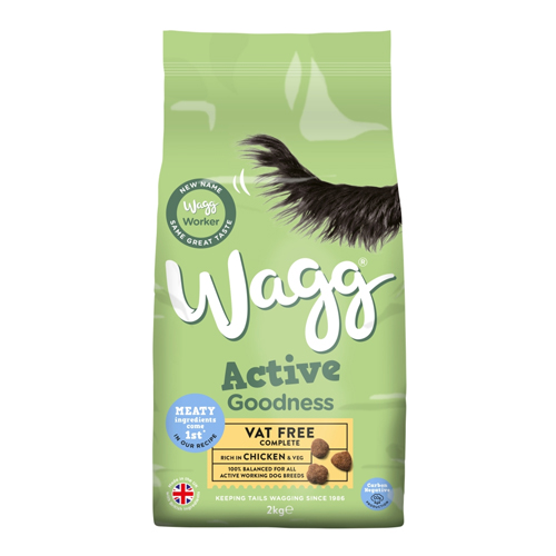 WAGG ACTIVE GOODNESS CHICKEN DRY DOG FOOD 2KG