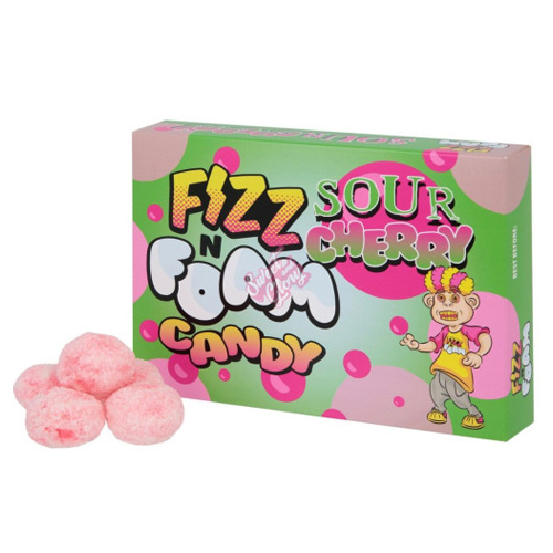 FUTURE CANDY FIZZ N FOAM CANDY SOUR CHERRY 100G