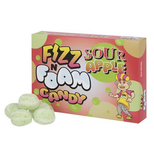 FUTURE CANDY FIZZ N FOAM CANDY SOUR APPLE 100G