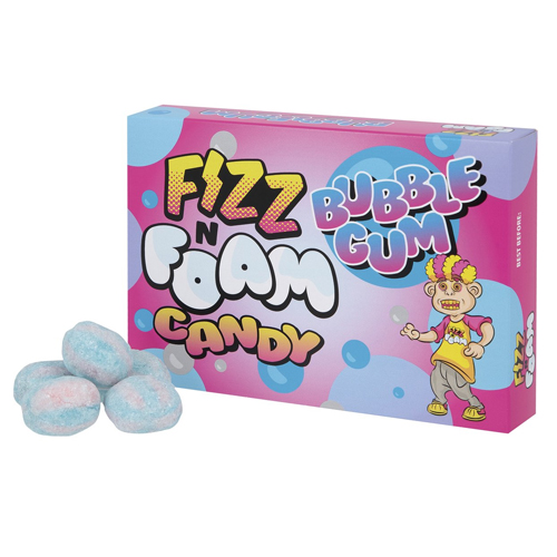 FUTURE CANDY FIZZ N FOAM CANDY BUBBLEGUM 100G