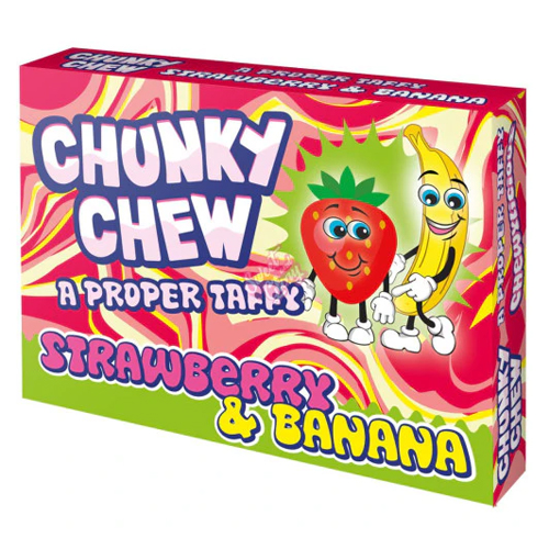 FUTURE CANDY CHUNKY CHEW STRAWBERRY & BANANA 100G