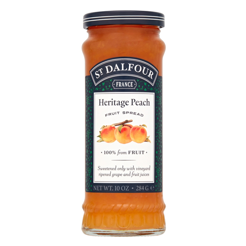 ST.DALFOUR HERITAGE PEACH FRUIT SPREAD 284G