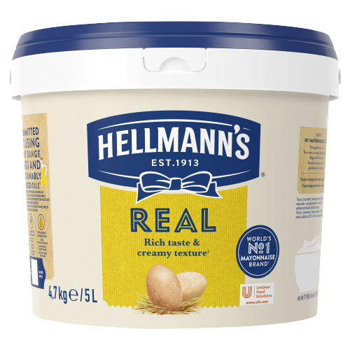 HELLMANN'S REAL MAYONNAISE 5L