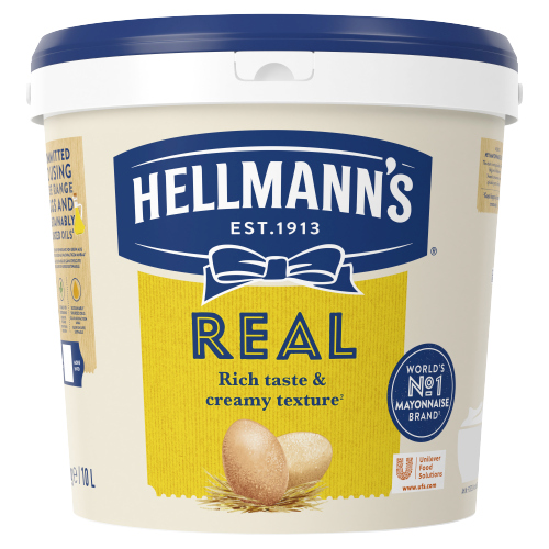 HELLMANN'S REAL MAYONNAISE 10L