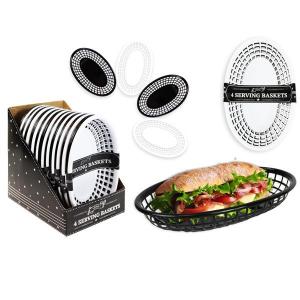 SUMMER BBQ BURGER BASKET 4PK