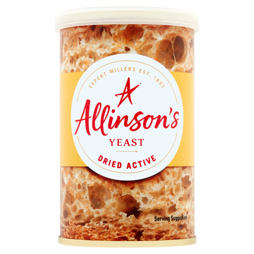 ALLINSON'S DRIED YEAST 125G