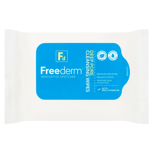 FREEDERM DEEP PORE CLEANSING WIPES 25S