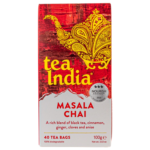 TEA INDIA MASALA CHAI TEABAGS 40S
