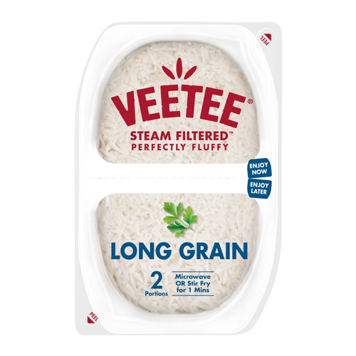 VEETEE LONG GRAIN RICE TWIN POT 6TRAY