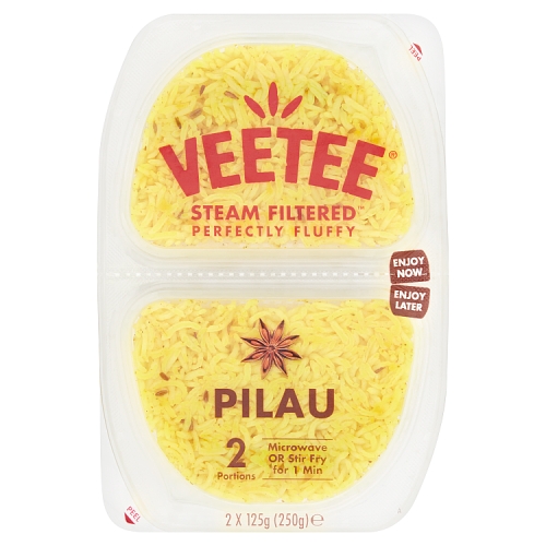 VEETEE PILAU RICE TWIN POT 250G