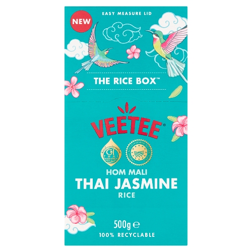 VEETEE HOM MALI THAI JASMINE RICE BOX 500G