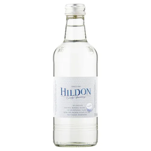 HILDON SPARKLING MINERAL WATER GLASS 330ML