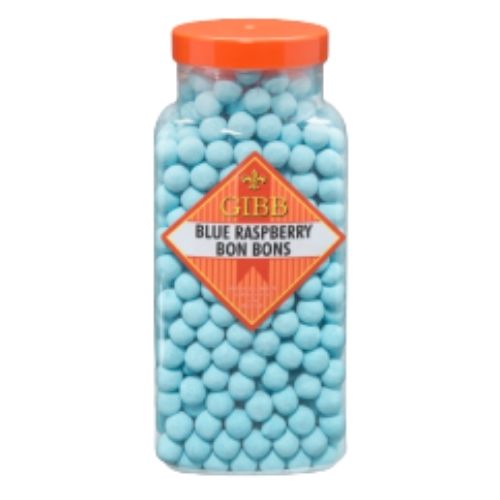 GIBB BLUE RASPBERRY BONBONS JAR 3KG