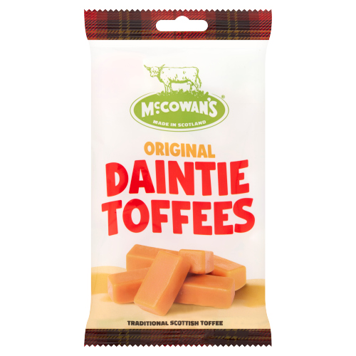 MCCOWAN'S DAINTIE TOFFEES 110G