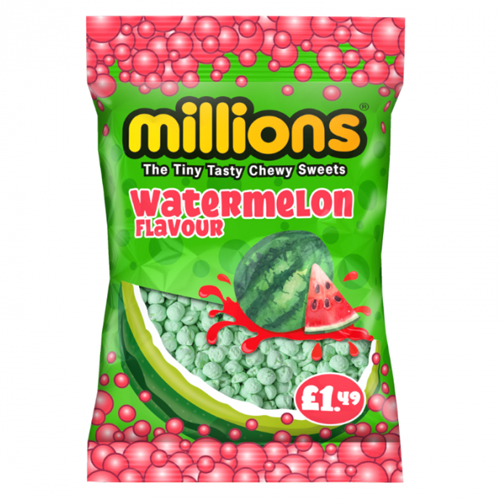 MILLIONS WATERMELON HANGING BAGS 110G