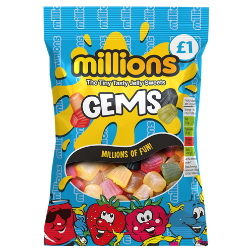 MILLIONS GEMS 120G
