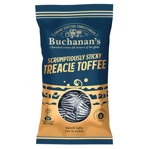 BUCHANAN'S TREACLE TOFFEE 120G