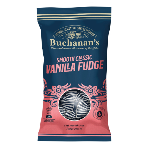 BUCHANAN'S VANILLA FUDGE 130G